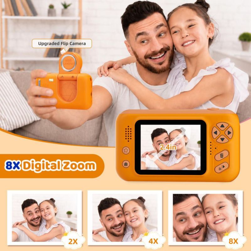 Cámara Digital para Niños Makolle 3-10 años