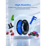 Filamento ABS Creality 175 mm 4 kg (paquete de 4) Rojo/Azul/Amarillo/Negro