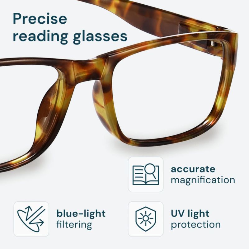 Gafas de Lectura Gaoye Pack de 5 con Protección de Luz Azul