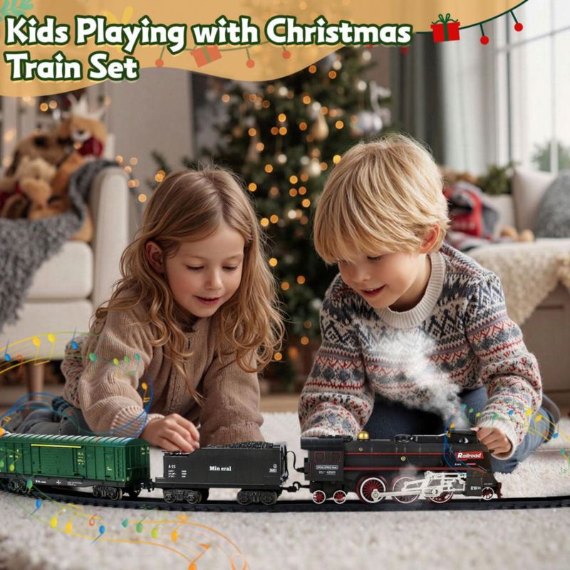 Set de tren Cirmine con control remoto recargable por USB