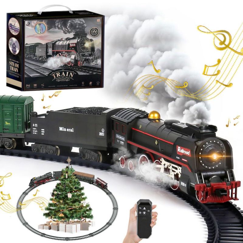 Set de tren Cirmine con control remoto recargable por USB