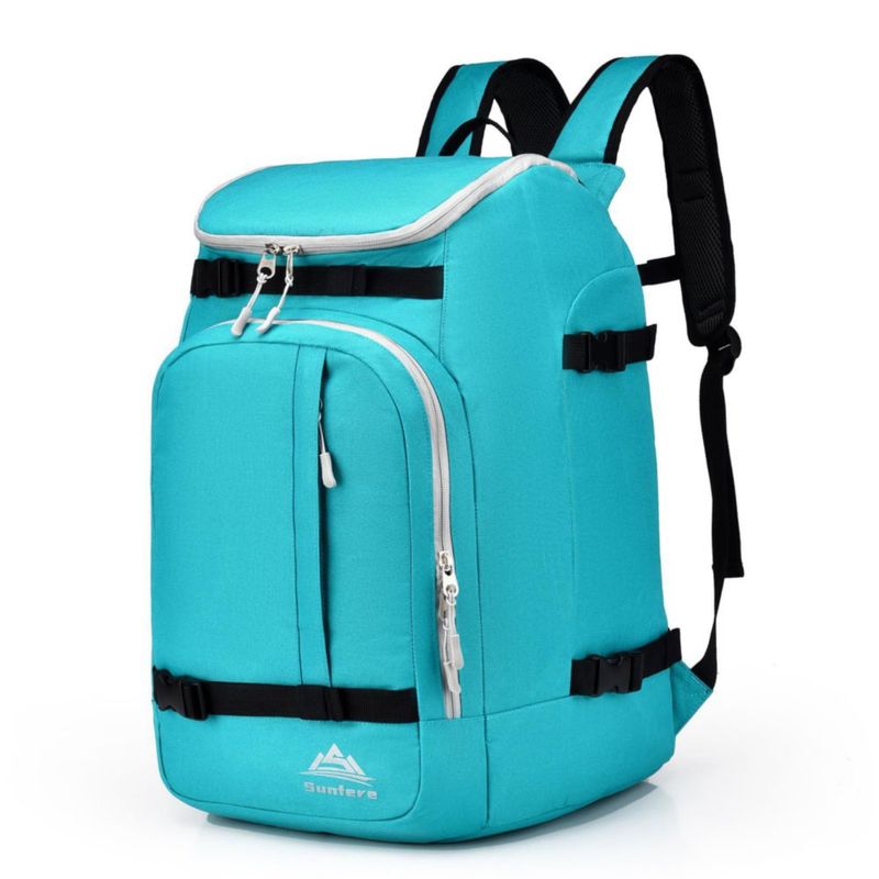 Mochila para Botas de Esquí FeedMoo 50L Impermeable Azul Lago