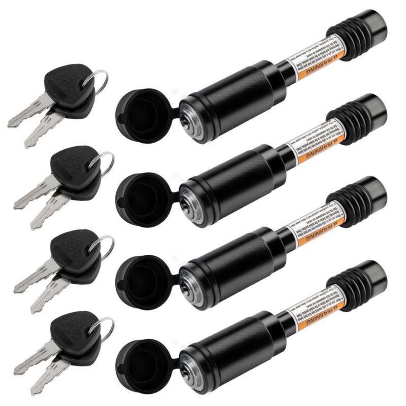 Candado para enganche META Hardware 5/8" paquete de 4 para receptor de 2"