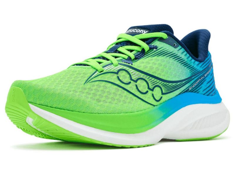 Zapatillas Saucony Endorphin Speed 5 10.5 Slime/Cobalt
