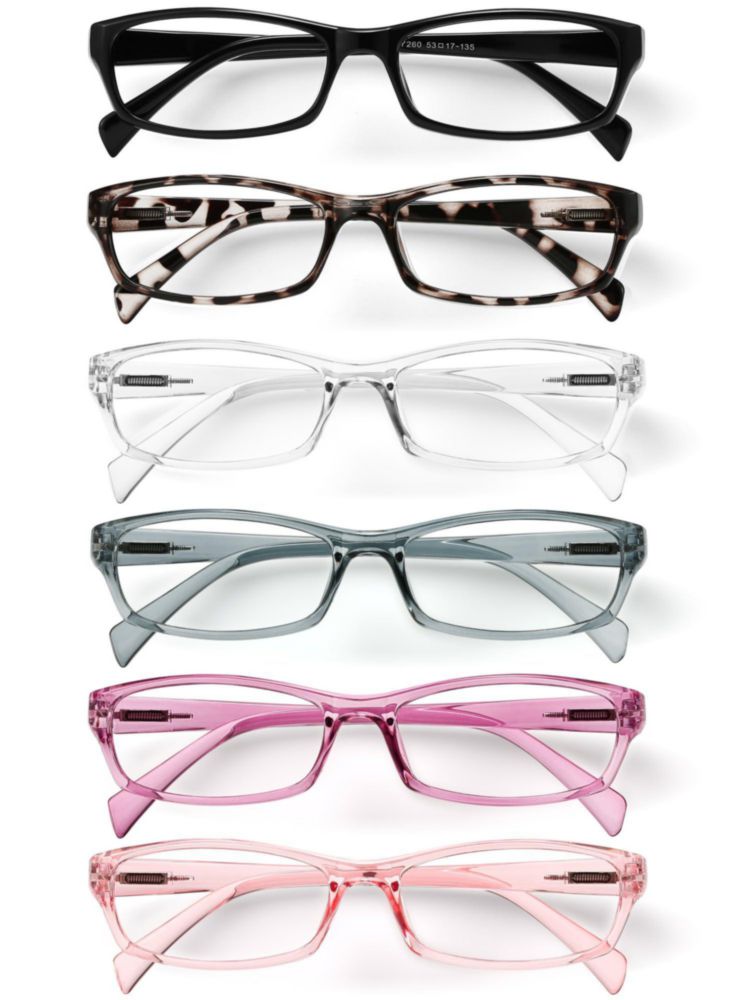 Gafas de Lectura Gaoye 6 Unidades con Luz Azul para Mujeres y Hombres