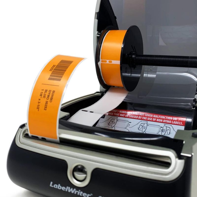 Etiqueta de dirección Buhbo 30252 Naranja compatible con DYMO