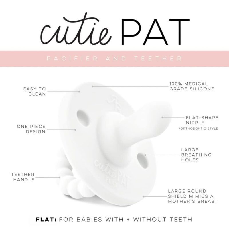 Chupete Ryan & Rose Cutie PAT Pack de 3 Anillos de Dentición