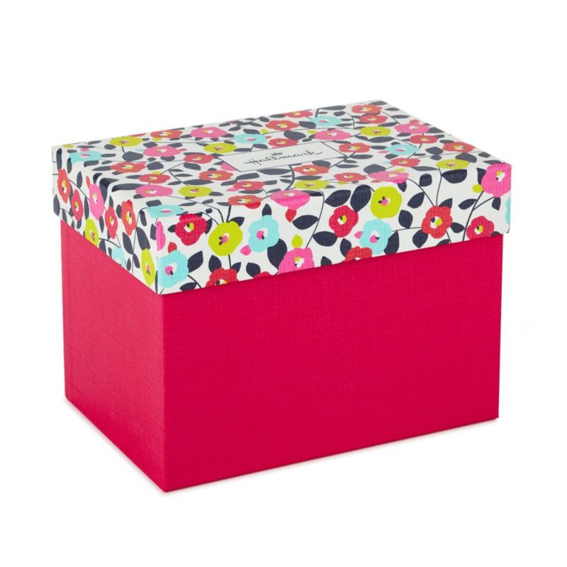 Paquete de 20 tarjetas de felicitación Hallmark – Surtido floral rosa