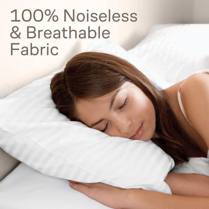Funda protectora para almohada Niagara Sleep Solution 51 x 66 cm – Paquete de 12