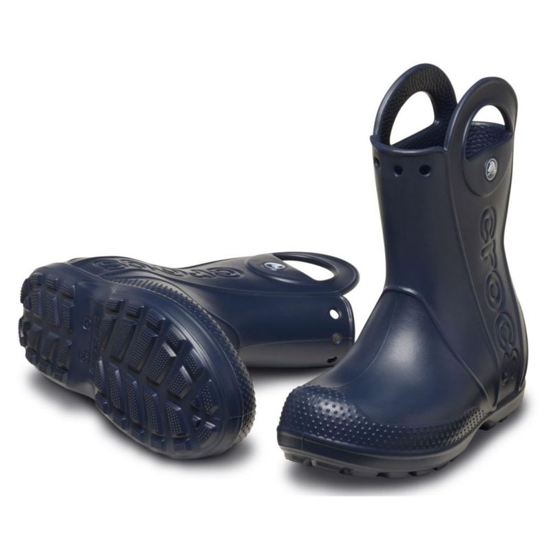 Bota Crocs Handle It Rain Azul Marino Talla 13 Mediana