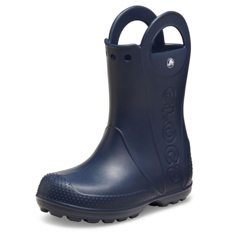 Bota Crocs Handle It Rain Azul Marino Talla 13 Mediana