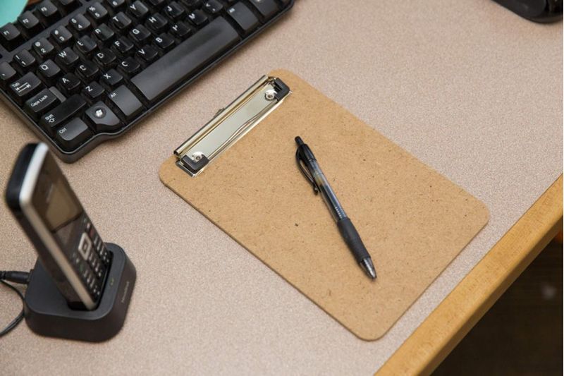 Portapapeles Mini Office Solutions Direct 15 x 23 cm (Paquete de 12)