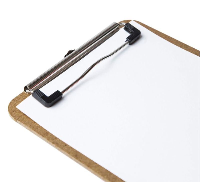 Portapapeles Mini Office Solutions Direct 15 x 23 cm (Paquete de 12)