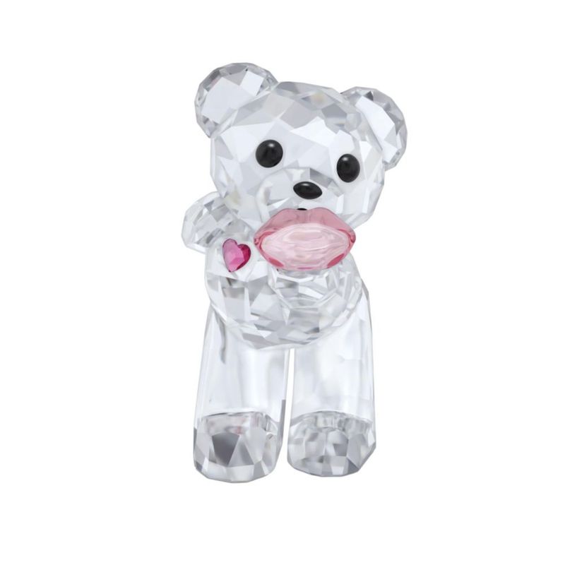 Figurilla Swarovski Kris Bear Un Beso Lleno de Amor