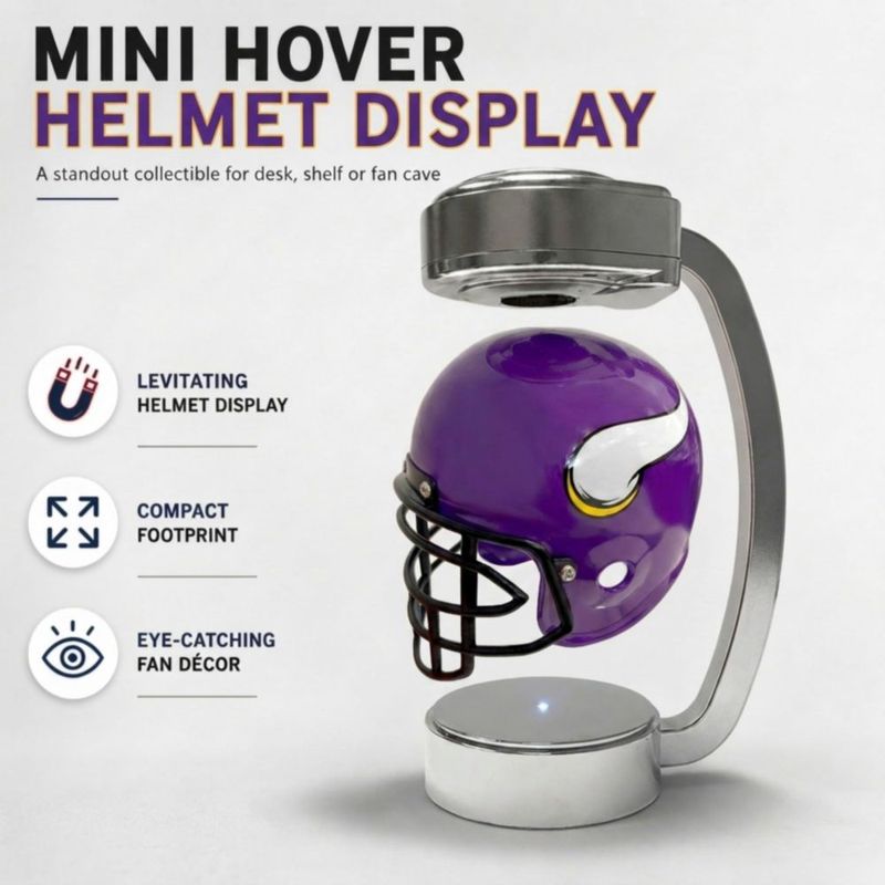 Casco Mini Flotante Pegasus Sports NFL Minnesota Vikings 14x17x14 cm