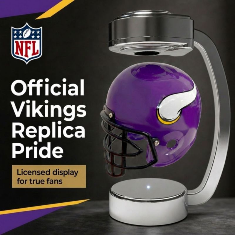 Casco Mini Flotante Pegasus Sports NFL Minnesota Vikings 14x17x14 cm