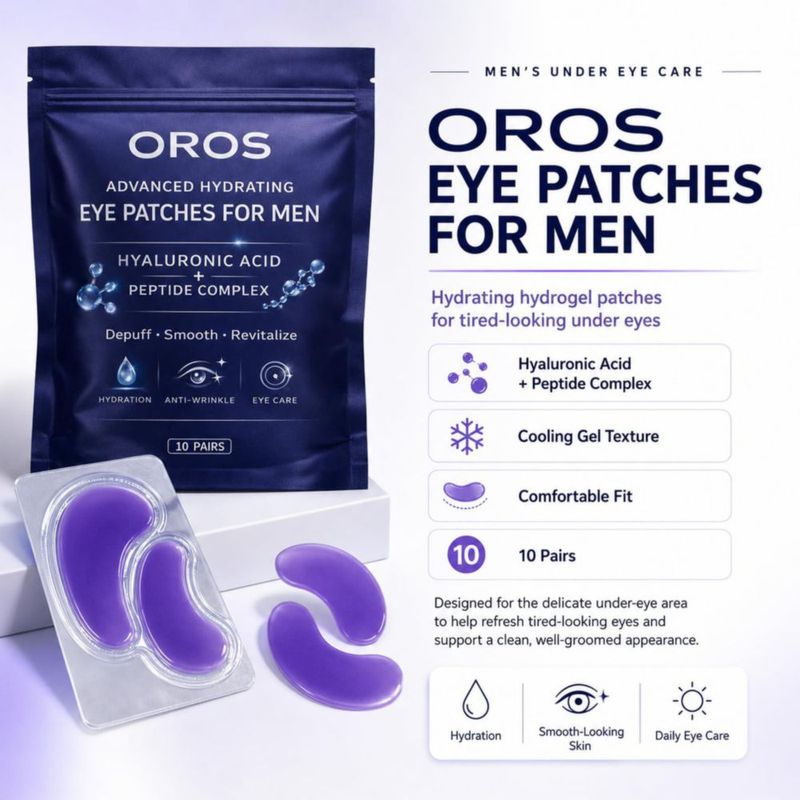 Parche para ojos Nutracifica OROS 10 unidades con ácido hialurónico