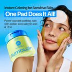 Almohadillas tonificantes numbuzin Zero Blemish con Ácido Azelaico y Centella