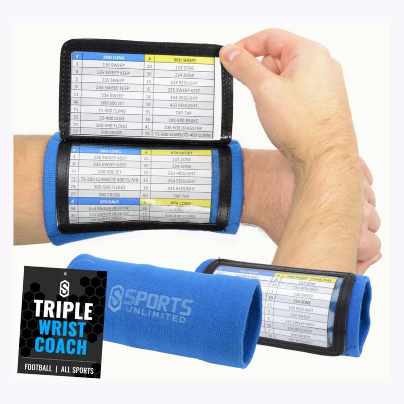 Banda de sudor Sports Unlimited 14 cm Entrenador de muñeca juvenil