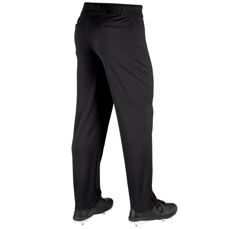 Pantalones de béisbol CHAMPRO X-Large negro con abertura inferior