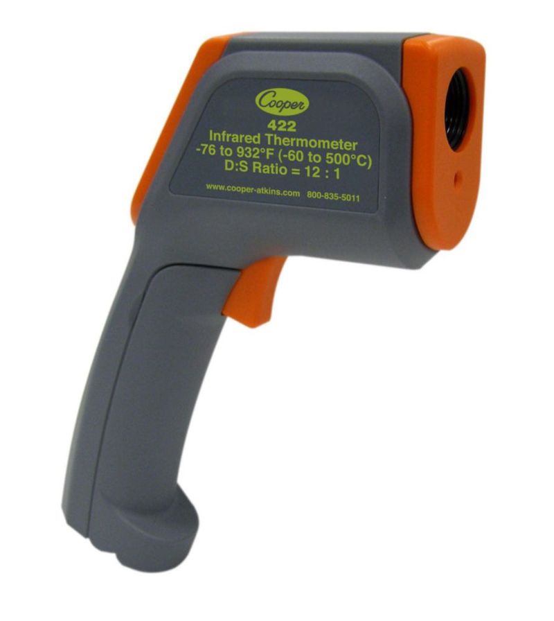 Termómetro infrarrojo Cooper-Atkins 12:1 -76°F a 932°F