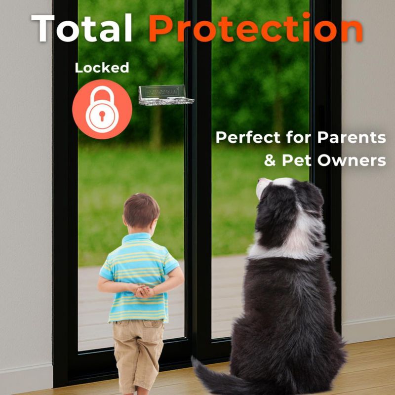 Candado para Puertas Correderas HomeBrella – Pack de 6 a Prueba de Niños