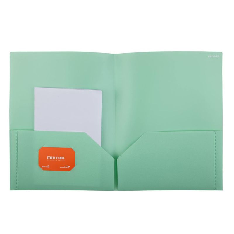 Carpeta de archivo Mintra Office pack de 3 colores Salmón/Verde Salvia/Lavanda