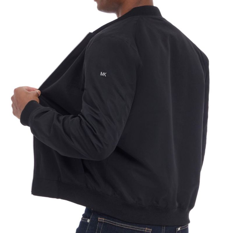 Chaqueta bomber Michael Kors negra talla mediana