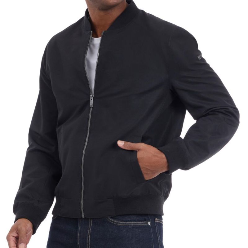 Chaqueta bomber Michael Kors negra talla mediana