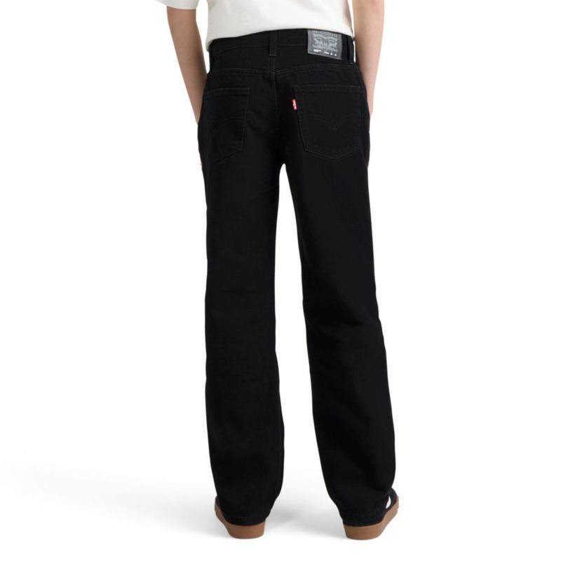 Jeans Levi's 505 Corte Regular Negro Talla 8