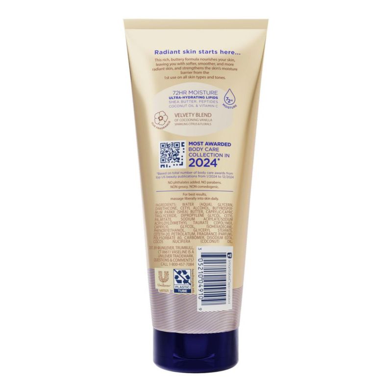 Manteca Corporal Vaseline 198 g Shea Butter Nutrición Profunda