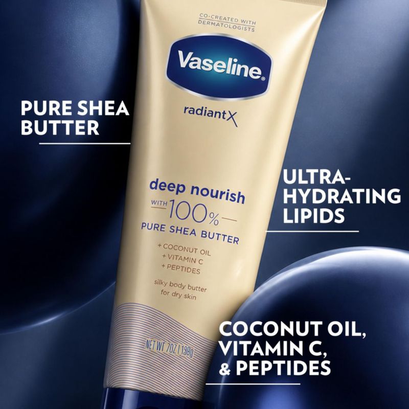 Manteca Corporal Vaseline 198 g Shea Butter Nutrición Profunda