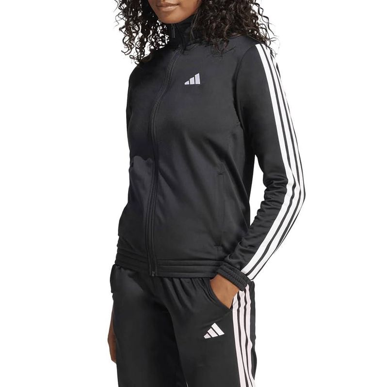 Chaqueta deportiva adidas negra/blanca talla M