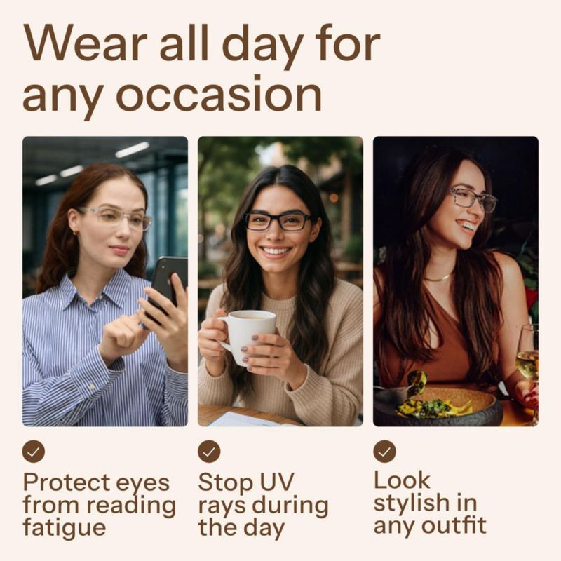 Gafas de Lectura Gaoye Pack de 5 con Protección de Luz Azul