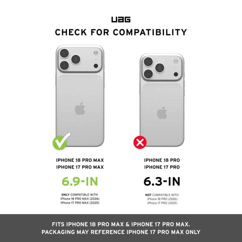 Funda URBAN ARMOR GEAR para iPhone 18/17 Pro Max