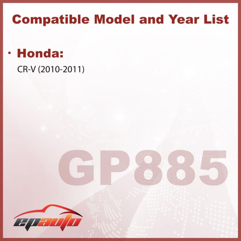 Filtro de aire del motor EPAuto GP885 para Honda CR-V 2010‑2011