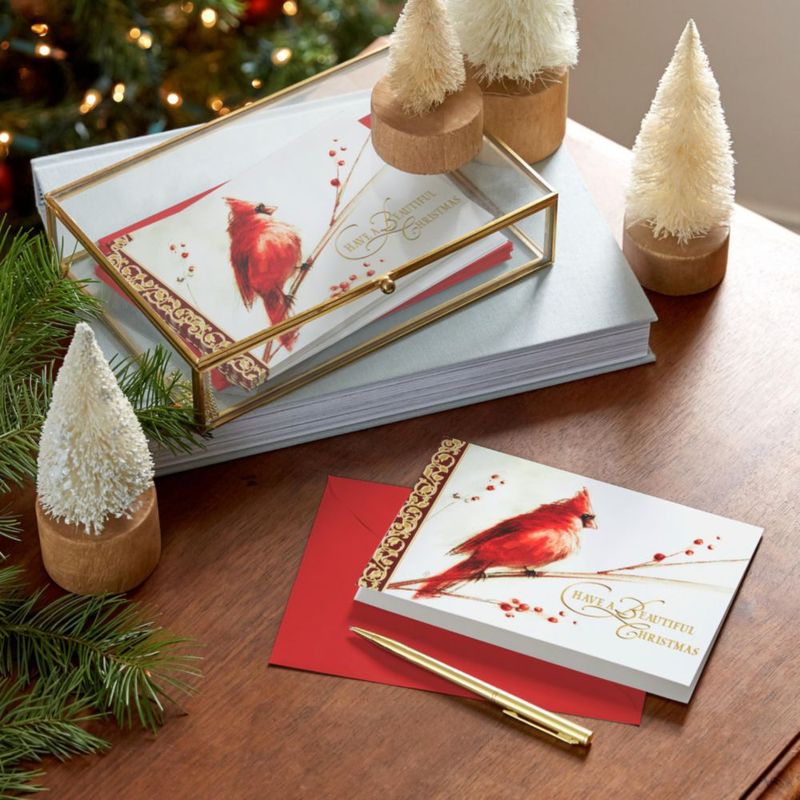 Tarjetas de Navidad Hallmark Pack de 40 – Temporada de Belleza