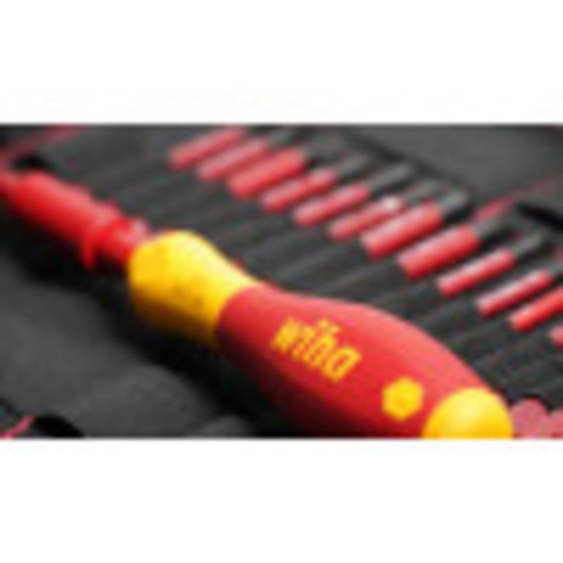Wiha 28398 Juego de puntas aisladas SoftFinish Slimline de 19 piezas