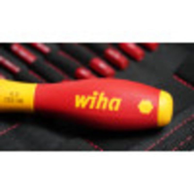 Wiha 28398 Juego de puntas aisladas SoftFinish Slimline de 19 piezas