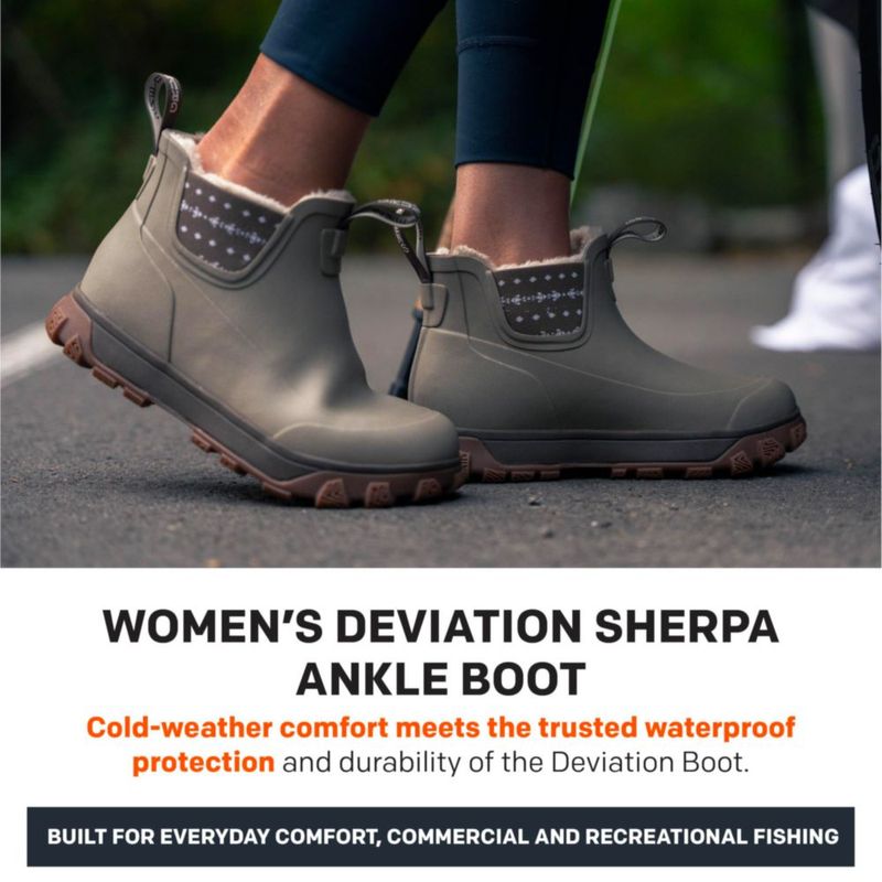 Bota Grundéns Deviation Sherpa de Tobillo talla 10 color Silt