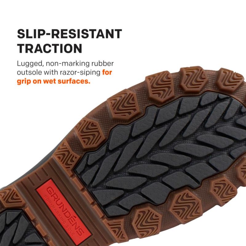 Bota Grundéns Deviation Sherpa de Tobillo talla 10 color Silt