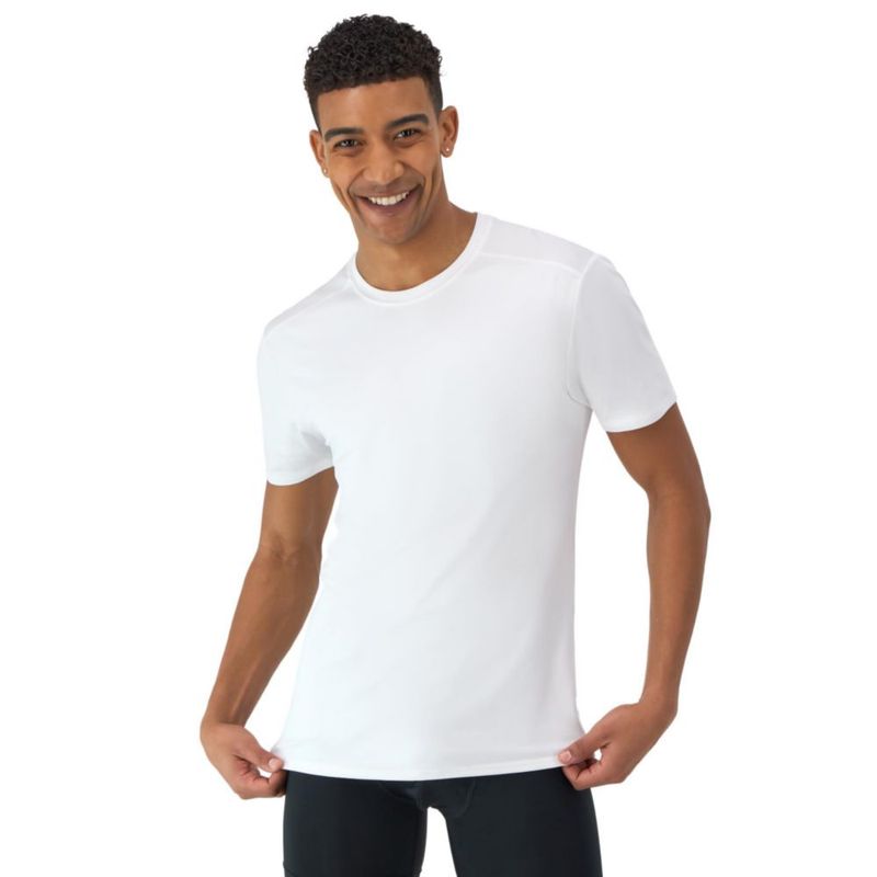 Camiseta Hanes Moves Mesh para hombre Pack de 3 (Blanco/Negro/Gris)