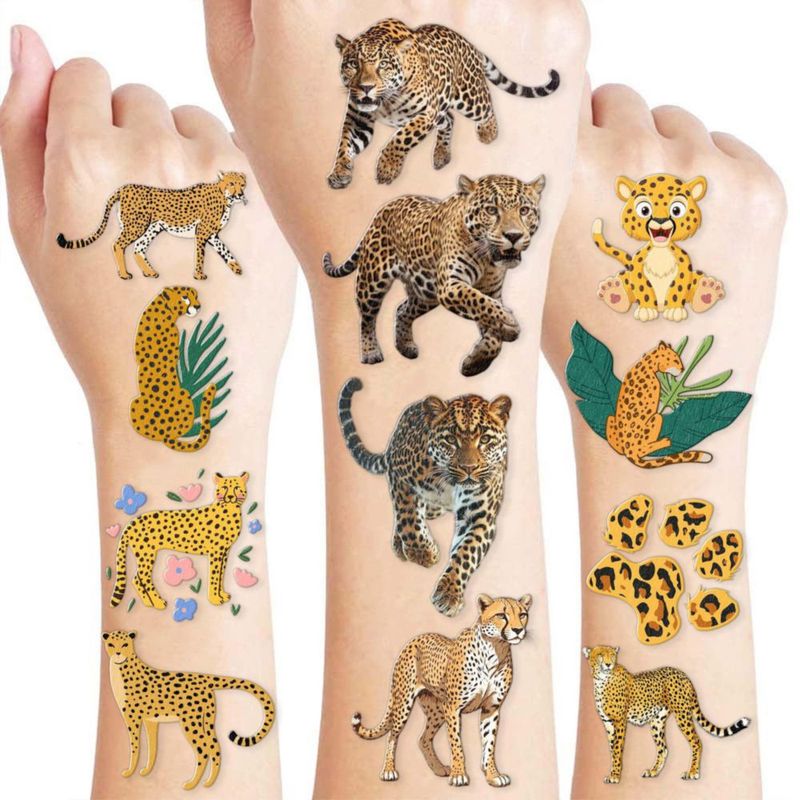Tatuajes Temporales Genéricos 8 Láminas (96 piezas)
