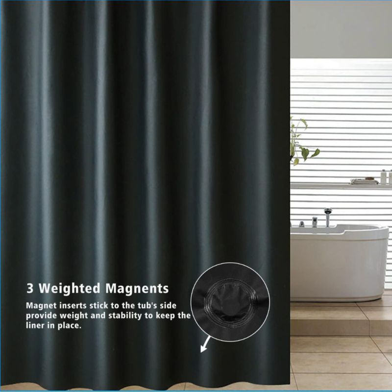 Forro de ducha FINEBAT 183x183 cm impermeable 4G con imanes