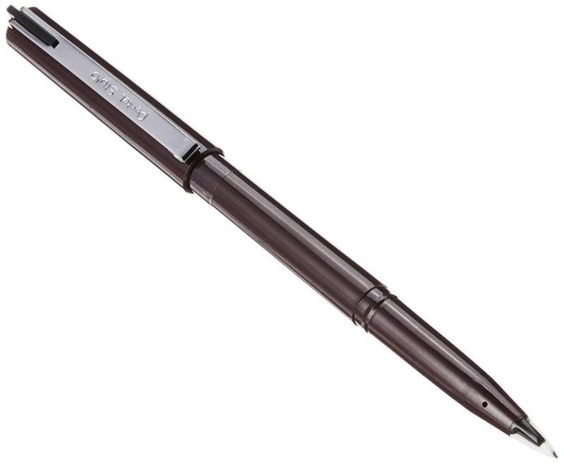 Bolígrafo de boceto Pentel negro caja de 12 (JM20-AE)