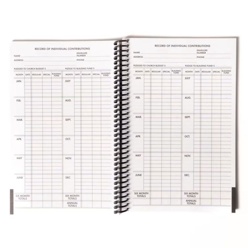 Libro de Registro BROADMAN CHURCH SUPPLIES 14x23 cm