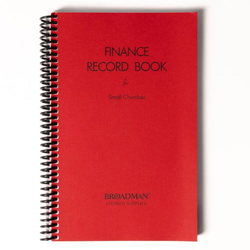 Libro de Registro BROADMAN CHURCH SUPPLIES 14x23 cm