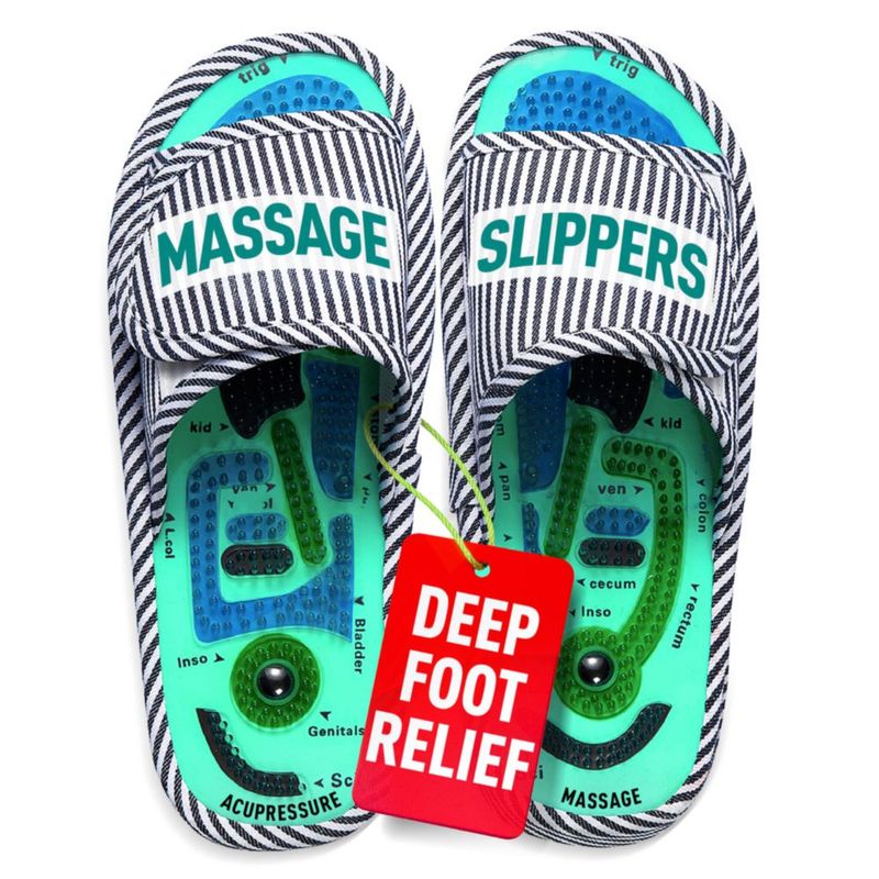 Zapatillas de Masaje Shiatsu MEDISTELLAR con Acupresión y Magnetoterapia