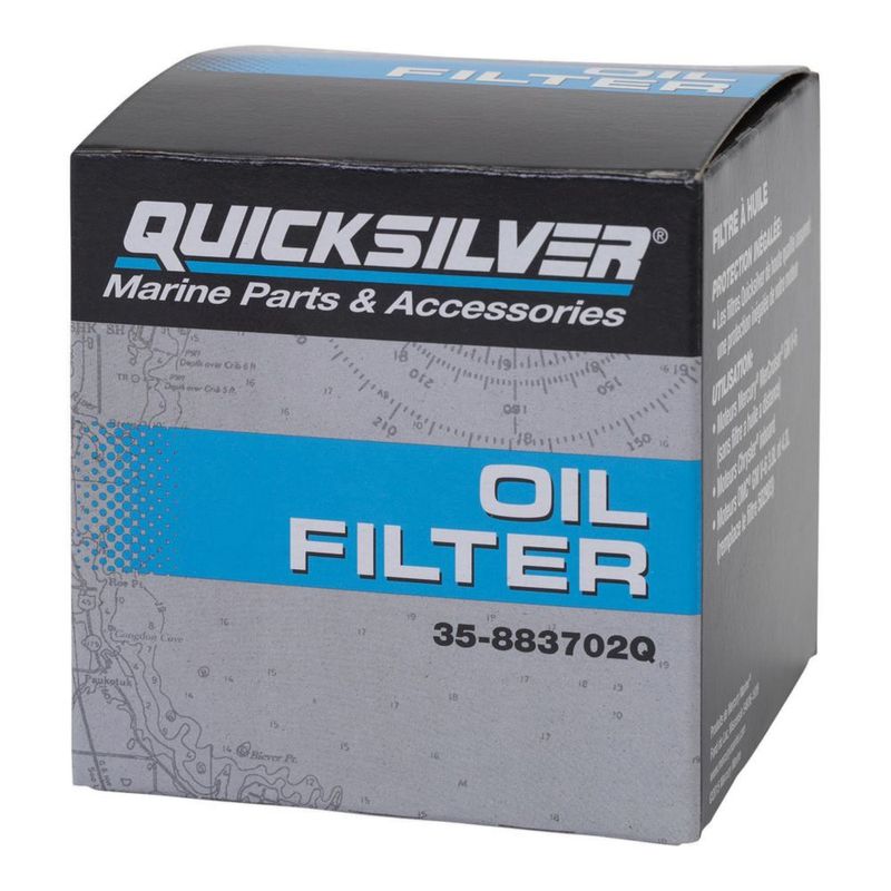 Filtro de Aceite Quicksilver 883702Q V6 MerCruiser