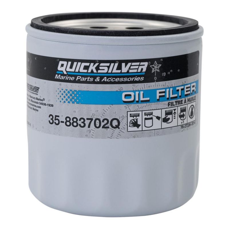 Filtro de Aceite Quicksilver 883702Q V6 MerCruiser